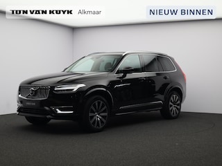 Volvo XC90 T8 390PK Recharge AWD Business Pro / Trekhaak / Leder / BLIS / Adaptive Cruise / Verwarmbaar Stuurwiel + Voorstoelen / 20" / Harman Kardon /