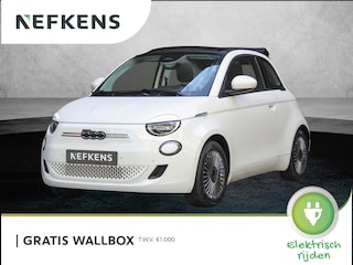 Fiat 500 Icon 42 kWh Cabrio | Stoelverwarming | Achteruitrijcamera | Keyless Entry/Start