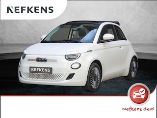 Fiat 500 Icon 42 kWh Cabrio | Stoelverwarming | Achteruitrijcamera | Keyless Entry/Start