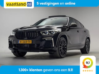 BMW X6 M50i High Executive [ Pano ACC Laserlicht H/K Carbon Leder Trekehaak ]