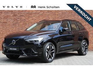 Volvo XC60 T6 Plug-in hybrid AWD Ultra Dark | Trekhaak | All-Season banden | Panoramadak | 360 Graden Camera | Verwarmbare Voorstoelen | BLIS Dodehoekdetectie | Adaptieve Cruise Control | Parkeerverwarming