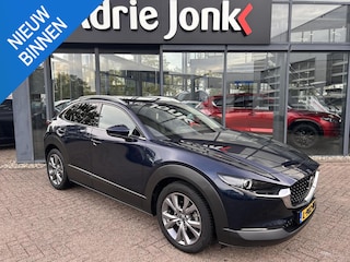 Mazda CX-30 2.0 e-SkyActiv-X M Hybrid Luxury I-ACTIVESENSE PACK | AUTOMAAT | TREKHAAK | 360gr CAMERA | LEDER | Bose AUDIO | HEAD-UP | EL. A. KLEP | APPLE CARPLAY/ANDROID AUTO |