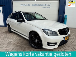 Mercedes-Benz C-klasse Estate 180 Avantgarde AMG Automaat / ECC / PANO DAK / TREKHAAK / APPLE CARPLAY / SUPER NETJES