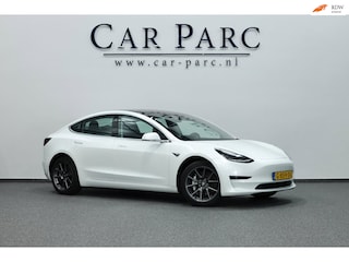 Tesla Model 3 Standard RWD Plus 60 kWh PANORAMADAK/LEER+S.VERWARMING/LMV/360 CAM/CRUISE/ECC/12 MND GARANTIE!