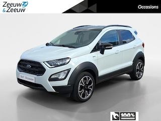 Ford Ecosport 1.0 EcoBoost Active | Stoel- stuur en voorruitverwarming | Contrasterend dak | Hoge instap | 17inch lichtmetalen velgen