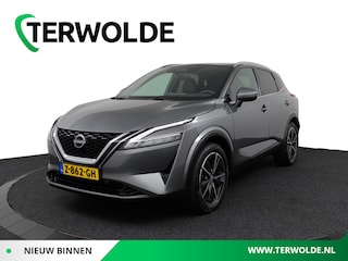 Nissan Qashqai 1.3 MHEV Xtronic Tekna | Panoramadak | Stoel-, Stuur- & Voorruitverw. | Trekhaak |