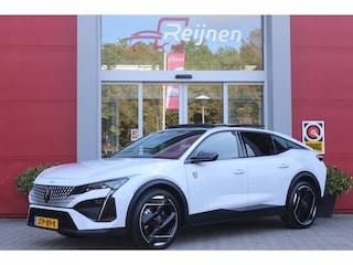 Peugeot 408 1.6 HYbrid 225PK EAT8 GT | PANORAMA SCHUIF/KANTEL DAK | ELEKTRISCH VERSTELBARE VOORSTOELEN MET MASAGE FUNCTIE | VOORSTOELEN VERWARMBAAR | STUUR VERWARMING | SFEER VERLICHTING | 20" LICHTMETALEN VELGEN | ELEKTRISCH BEDIENBARE ACHTERKLEP | LED MATRIX KOPLAMPEN | 360° CAMERA | PARKEERSENSOREN VOOR + ACHTER | DRAADLOZE TELEFOONLADER | DRAADLOZE APPLE CARPLAY/ANDROID AUTO | NAVIGATIE | DODEHOEK DETECTIE | ADAPTIVE CRUISE CONTROL |