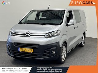 Citroën Jumpy 2.0 BlueHDI 120 XL Club Dubbele Cabine Apple CarPlay Navigatie Cruise Control Parkeersensoren Airco