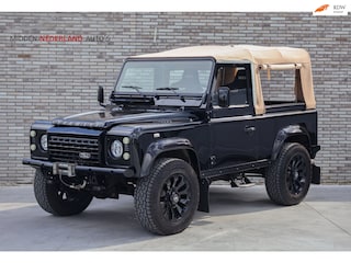 Land Rover Defender 2.5 Td5 SW 90" * CABRIOLET * SWATOOTH 18'' * ESPARCO STOELEN * YOUNGTIMER * GRIJS KENTEKEN *