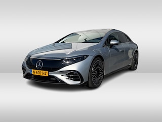 Mercedes-Benz EQS 450+ Edition 1 108 kWh / Hyperscreen / Panoramadak / 360Camera / Head-up / Burmester 3D Audio / Achterasbesturing / Laser LED / 21'' / Sfeerverlichting / Luchtvering / Keyless / Stoelventilatie / Dodehoek / DAB / A