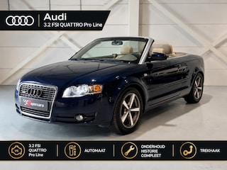 Audi A4 Cabriolet 3.2 FSI quattro Pro Line |LEDER|Automaat|Trekhaak|