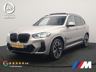 BMW X3 iX3 Sport 80 kWh 286pk Dealer O.H | Panodak | Adaptive Cruise | Camera | Lederen Sportstoelen Memory & Verwarmd | Sfeerverlichting | Blis | Apple Carplay | Navigatie | DAB | 19"L.M