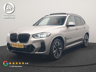 BMW X3 iX3 Sport 80 kWh 286pk Dealer O.H | Panodak | Adaptive Cruise | Camera | Lederen Sportstoelen Memory & Verwarmd | Sfeerverlichting | Blis | Apple Carplay | Navigatie | DAB | 19"L.M