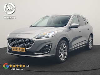 Ford Kuga 2.5 PHEV Vignale 225pk Dealer O.H. | Trekhaak Afn. | Adaptive Cruise | 360 Camera | Bang & Olufsen | Lederen Sportstoelen Memory & Verwarmd | Stuur Verwarmd | Apple Carplay | Keyless | BLIS | Navigatie | DAB | Plug In Hybrid |