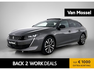 Peugeot 508 SW 1.5 BlueHDi 130 S&S EAT8 GT | Apple Carplay / Android Auto | Achteruitrijcamera | Parkeersensoren | Panoramadak | Trekhaak |
