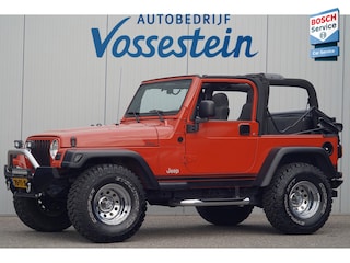Jeep Wrangler 4.0i Softtop / 65dkm NAP / Uniek! / 6-Cilinder / Bestop dak / Trekhaak / Org. Nederlands
