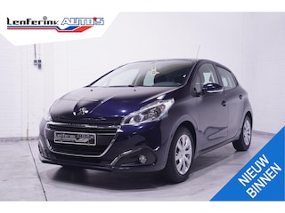 Peugeot 208 1.2 PureTech Blue Lion Airco navigatie NAP stuurbediening bluetooth DAB-ontvangst cruise-controle hoogte verstelbare bestuurders stoel4-seizoenen banden PDC-achter