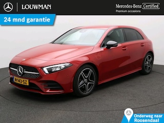 Mercedes-Benz A-klasse 180 Business Solution AMG AMG Line | Night Pakket | Sfeerverlichting | Inclusief 24 maanden MB Certified garantie voor Europa.