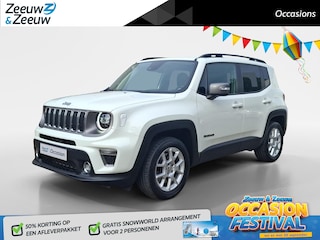Jeep Renegade 4xe 240 Plug-in Hybrid Electric Limited | Parkeersensoren | Navi | Climate | Telefoon | LM Velgen |