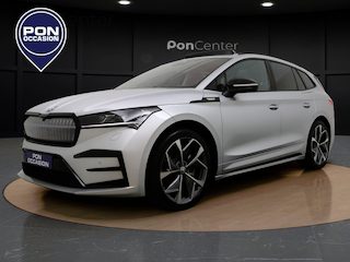 Skoda Enyaq RS Edition 82 kWh | Pano Dak | Trekhaak | Head-up Display | Camera | ACC | Elek. Achterklep | Elek. Stoel | Stuur-/Stoelverwarming V+A | Sportstoelen | Canton Audio | 21'' |
