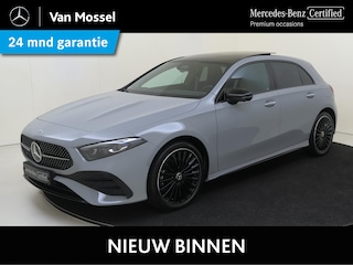 Mercedes-Benz A-klasse 250 e Business Solution AMG Premium Plus Alpine Grey /Panoramadak /Burmester /360 Camera /Memory /19 Inch