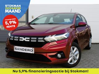 Dacia Sandero 1.0 TCe 90 PK LPG G3 Expression | Trekhaak | Camera achter | Airco | 12V aansluiting in kofferbak | Dode hoe detectie |
