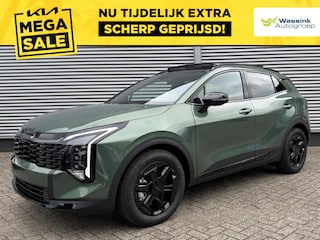 Kia Sportage 1.6 T-GDi Hybrid Black Edition Advanced | Schuif/Kanteldak | Stoel/Stuurwielverwarming | Elekt Stoel | Elekt Achterklep |