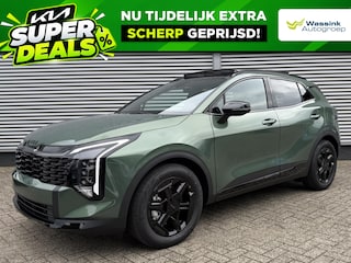 Kia Sportage 1.6 T-GDi Hybrid Black Edition Advanced | Schuif/Kanteldak | Stoel/Stuurwielverwarming | Elekt Stoel | Elekt Achterklep |