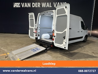 Renault Master 2.3 dCi 150pk L2H2 Euro6 Airco | Laadklep | 2x Zijdeur | Camera | Navigatie | LED | Cruisecontrol Parkeersensoren, Bijrijdersbank