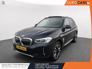 BMW iX3 High Executive Edition 80 kWh SOH 98,6% Panoramadak Trekhaak Navigatie Apple CarPlay Android Auto Camera Parkeerhulp Adaptive Cruise Control Stoelverwarming Full Led Leder Climate Control Lichtmetalen velgen