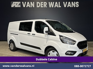 Ford Transit Custom 2.0 TDCI 130pk Automaat L2H1 Euro6 Airco | 5-Zits | Camera | Navigatie | Cruisecontrol | Stoelverwarming Apple Carplay, Trekhaak, Parkeersensoren, Achterklep