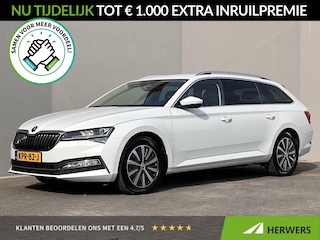 Skoda Superb Combi 1.4 TSI iV Business Edition Plus / 1.600 kg Elektrische trekhaak / PHEV Plug In / Accu SoH 100% / Elektrische stoelen & klep / Adaptieve CC / Virtual Cockpit / Navigatie / Apple Carplay Android / Climate Control /17" LM wielen /