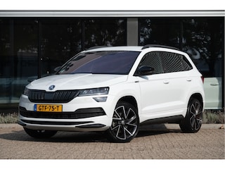 Skoda Karoq 1.5 TSI ACT Sportline | El. Trekhaak | ACC | 19" | Camera | Stoel-stuurverw.