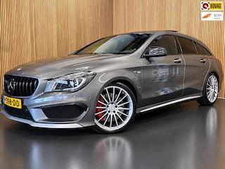Mercedes-Benz CLA Shooting Brake AMG 45 4MATIC OrangeArt Edition|381PK|PANO|VOLLEDER|CARPLAY|CAMERA|CRUISE|STOELVERWARMING|
