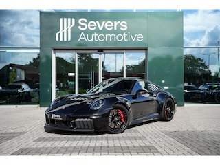 Porsche 911 3.6 T-Hybrid Carrera GTS l Bezichtiging op afspraak l PTS Dark Olive l 18 voudige stoelen l  Burmester Audio l Sport Design l Lift l