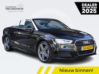 Audi A3 Cabriolet 1.4 TFSI 150 Sport S Line Edition AUTOMAAT / NAVI / PDC / STOELV. / CRUISE / CLIMATE / SPORTSTOELEN / SPORTONDERSTEL / LED / 18'' LMV