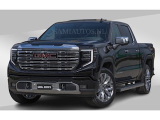 GMC Sierra DENALI 6.2 V8 426PK €79950,- excl | Full Option | De Meest Luxe Pick-Up in zijn Klasse | Comfortabele Dubbele Cabine met Royale 5 Zitplaatsen | BPM vrij | Nu Leverbaar uit Voorraad | Voorraad Nr 2252 | De specialist in Amerikaanse pick‑ups in Nederland en Europa.