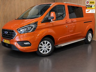 Ford Transit Custom 300 2.0 TDCI L2H1 Limited DC|FULL OPTION|AUTOMAAT|ACC|2X SCHUIFDEUR|CARPLAY|CAMERA|TREKHAAK|1e EIG|NAP|NL-AUTO