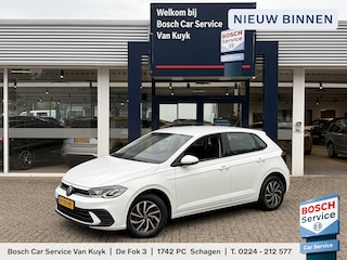 Volkswagen Polo 1.0 TSI Life / 5-Deurs / NL-Auto / Adaptive Cruise-Control / Digital-Cockpit / Full-LED / Apple-Carplay & Android Auto / Airco / DAB Radio-Bluetooth / PDC V+A / 15'' LMV / All-Season / ENZ.