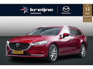 Mazda 6 Sportbreak 2.0 SkyActiv-G 165 Exclusive-Line | Apple Carplay/Android Auto | Adaptieve cruise | Stuurverwarming | Stoelverwarming/Verkoeling | Navi | RIJKLAARPRIJS!!