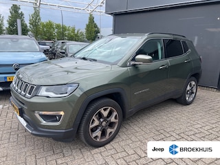 Jeep Compass 1.4 MultiAir Limited 4x4 l Trekhaak l Navigatie l Green Metallic l Side Assist l Parkeersensoren l Elekt. Klep l