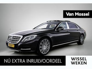 Mercedes-Benz S-klasse 500 Maybach | Automaat | Panoramadak | Stoelverwarming | Stoelventilatie | Sfeerverlichting | Luchtvering | Achteruitrijcamera | Burmester |