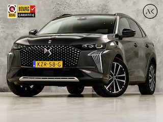 DS 7 1.6 PHEV 225 Etoile 225Pk Automaat (PANORAMADAK, MEMORY SEATS, LEDER, 360 CAMERA, SPORTSTOELEN, STOELVERWARMING, GETINT GLAS, ADAPTIVE CRUISE, KEYLESS, NIEUWSTAAT)