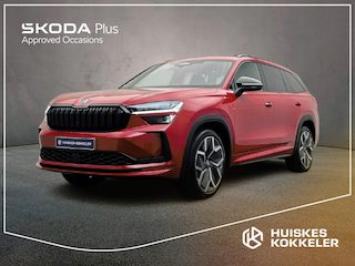 Skoda Kodiaq Sportline Business 1.5 TSI PHEV 204pk DSG Automaat Trekhaak, Head up display, Panoramadak, Adaptive cruise control, Navigatie, Achteruitrijcamera