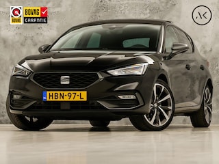 Seat Leon 1.4 TSI eHybrid PHEV FR 204Pk Automaat (PANORAMADAK, SOH 97,5%, APPLE CARPLAY, MEMORY SEAT, LEDER/ALCANTARA, CAMERA, GETINT GLAS, KEYLESS, ADAPTIVE CRUISE, ZWART HEMEL, NIEUWSTAAT)