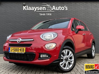Fiat 500X 1.4 Turbo MultiAir 141 pk AUT. | navigatie | trekhaak | all season | keyless | leder/stof int. | cruise control