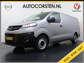 Opel Vivaro 2.0CDTI 145PK L3H1 3-Persoons Trekhaak 360°Camera Airco Navi Apple Carplay Android Auto Bluetooth Regen-Lichtsensor Cruise Control Betonplex Vloer Lat om lat betimmering Schuifdeur 2.500KG Trekgewicht Origineel Nederlandse Auto
