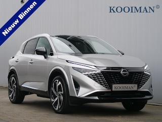 Nissan Qashqai 1.3 MHEV Xtronic Tekna Plus 158 Pk Navi / DAB / Pano-dak / Winterpakket / Apple Carplay / Leer