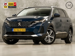 Peugeot 5008 1.2 PureTech Allure 7 Persoons Automaat (APPLE CARPLAY, GROOT NAVI, 360 CAMERA, LEDER, SPORTSTOELEN, KEYLESS, TREKHAAK, GETINT GLAS, NIEUWSTAAT)
