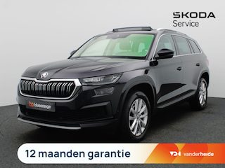 Skoda Kodiaq 1.5 TSI Business Edition Plus 150PK DSG Panoramadak, Verwarmbare stoelen vóór en achter, Memorystoel, Keyless, Elektr. Achterklep, 18'' Velgen, Virtual Cockpit, Achteruitrijcamera
